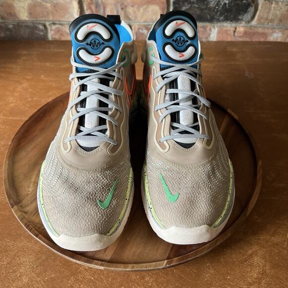 Nike Air Zoom G.T. Run Mowabb Men's 12.5 Desert Ore Crimson Sneakers Shoes - Picture 10 of 16